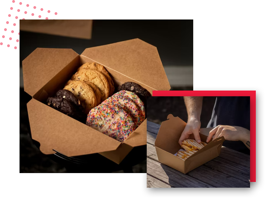 Custom printed food packaging products